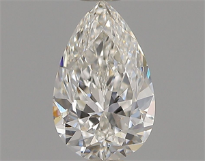 Picture of Natural Diamond 0.47 Carats, Pear with  Cut, G Color, VVS2 Clarity and Certified by GIA