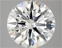 Del inventario de diamantes de laboratorio, 2.51 quilates, Redondo , Color F, claridad VVS2 y certificado IGI