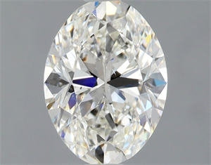 Foto Diamante Natural 1.00 quilates, Ovalado , Color H, claridad SI1 y certificado GIA de
