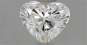 Picture of Natural Diamond 0.32 Carats, Heart with  Cut, G Color, VVS1 Clarity and Certified by GIA
