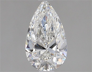 Picture of Natural Diamond 1.02 Carats, Pear with  Cut, H Color, SI2 Clarity and Certified by GIA