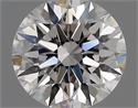 Natural Diamond 0.71 Carats, Round with Excellent Cut, D Color, VS1 Clarity and Certified by IGI