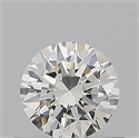Natural Diamond 0.51 Carats, Round with Very Good Cut, I Color, SI2 Clarity and Certified by GIA