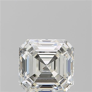 Foto Diamante Natural 1.50 quilates, Asscher , Color I, claridad VVS2 y certificado GIA de