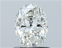 Diamante Natural 0.70 quilates, Ovalado , Color H, claridad VVS2 y certificado GIA