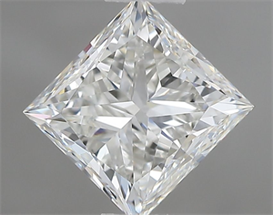 Picture of Natural Diamond 0.97 Carats, Princess with  Cut, F Color, VS1 Clarity and Certified by IGI