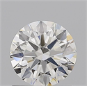Natural Diamond 1.01 Carats, Round with Excellent Cut, I Color, VS2 Clarity and Certified by GIA