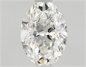 Natural Diamond 0.71 Carats, Oval with  Cut, E Color, VS2 Clarity and Certified by GIA