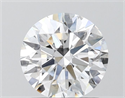 Lab Grown Diamond 1.50 Carats, Round with Ideal Cut, D Color, VVS2 Clarity and Certified by IGI