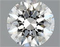 Diamante Natural 0.50 quilates, Redondo , Color F, claridad VS1 y certificado GIA