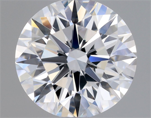 Picture of Natural Diamond 0.91 Carats, Round with Excellent Cut, D Color, VS2 Clarity and Certified by GIA