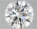 Lab Grown Diamond 2.62 Carats, Round with Excellent Cut, D Color, VS1 Clarity and Certified by GIA
