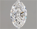 Natural Diamond 0.90 Carats, Marquise with  Cut, D Color, VVS1 Clarity and Certified by GIA