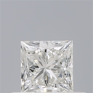 Picture of Natural Diamond 0.50 Carats, Princess with  Cut, G Color, VVS1 Clarity and Certified by GIA