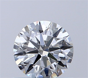 Foto Diamante Natural 0.53 quilates, Redondo , Color E, claridad VS2 y certificado GIA de