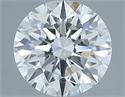 Diamante Natural 1.60 quilates, Redondo , Color F, claridad VVS2 y certificado GIA
