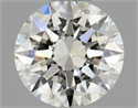 Natural Diamond 0.40 Carats, Round with Excellent Cut, I Color, SI2 Clarity and Certified by GIA