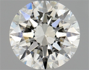 Picture of Natural Diamond 0.40 Carats, Round with Excellent Cut, I Color, SI2 Clarity and Certified by GIA