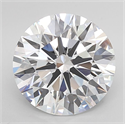 Del inventario de diamantes de laboratorio, 5.74 quilates, Redondo , Color D, claridad IF y certificado IGI