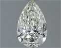 Natural Diamond 0.90 Carats, Pear with  Cut, H Color, IF Clarity and Certified by IGI