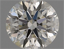 Diamante Natural 0.41 quilates, Redondo , Color J, claridad VVS1 y certificado GIA