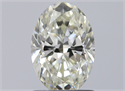 Diamante Natural 1.00 quilates, Ovalado , Color K, claridad VVS2 y certificado GIA