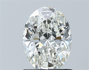 Foto Diamante Natural 1.01 quilates, Ovalado , Color H, claridad VS1 y certificado GIA de
