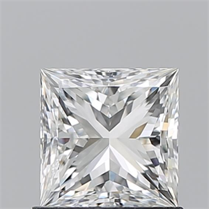 Picture of Natural Diamond 1.01 Carats, Princess with  Cut, H Color, VVS2 Clarity and Certified by GIA