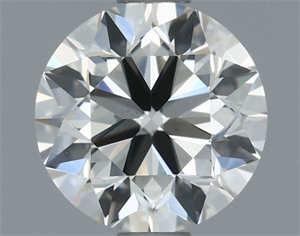 Picture of Natural Diamond 0.70 Carats, Round with Excellent Cut, I Color, VS1 Clarity and Certified by IGI