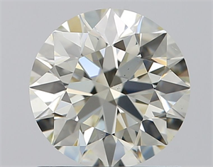 Picture of Natural Diamond 1.03 Carats, Round with Excellent Cut, J Color, VS1 Clarity and Certified by IGI