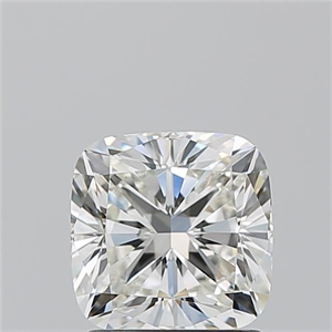 Foto Diamante Natural 1.50 quilates, Del cojín , Color I, claridad VVS2 y certificado GIA de