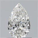 Diamante Natural 0.70 quilates, De pera , Color F, claridad VVS1 y certificado GIA