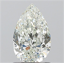 Natural Diamond 1.01 Carats, Pear with  Cut, H Color, VVS1 Clarity and Certified by IGI