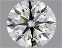 Natural Diamond 0.70 Carats, Round with Very Good Cut, I Color, SI1 Clarity and Certified by GIA