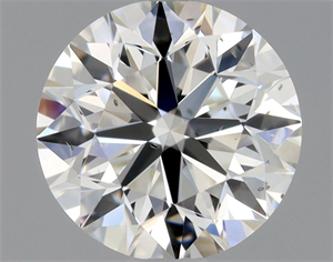 Picture of Natural Diamond 0.70 Carats, Round with Very Good Cut, I Color, SI1 Clarity and Certified by GIA