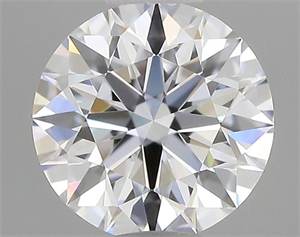 Picture of Lab Grown Diamond 0.71 Carats, Round with Ideal Cut, D Color, VVS2 Clarity and Certified by IGI