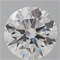 Lab Grown Diamond 3.58 Carats, Round with Ideal Cut, E Color, VVS2 Clarity and Certified by IGI
