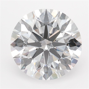 Picture of Lab Grown Diamond 3.32 Carats, Round with Ideal Cut, D Color, VVS1 Clarity and Certified by IGI