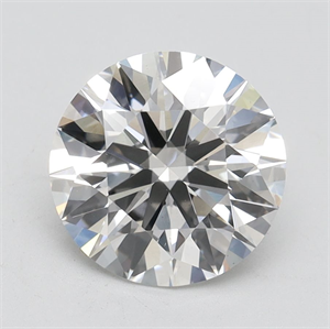 Picture of Lab Grown Diamond 2.40 Carats, Round with Excellent Cut, F Color, VS1 Clarity and Certified by IGI