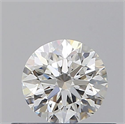 Diamante Natural 0.40 quilates, Redondo , Color G, claridad IF y certificado GIA