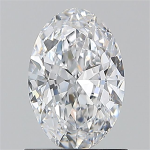 Picture of Natural Diamond 0.90 Carats, Oval with  Cut, D Color, VS2 Clarity and Certified by GIA