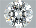 Natural Diamond 2.81 Carats, Round with Excellent Cut, F Color, VS2 Clarity and Certified by GIA