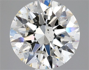 Foto Diamante Natural 1.01 quilates, Redondo , Color H, claridad SI1 y certificado GIA de