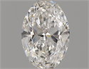 Natural Diamond 0.41 Carats, Oval with  Cut, E Color, VS2 Clarity and Certified by GIA