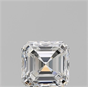 Diamante Natural 0.70 quilates, Asscher , Color F, claridad VVS1 y certificado GIA