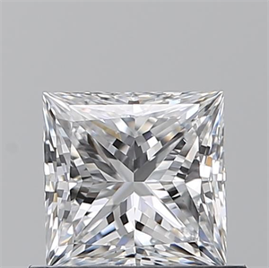 Picture of Natural Diamond 0.70 Carats, Princess with  Cut, D Color, VS1 Clarity and Certified by GIA