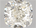 Natural Diamond 1.00 Carats, Cushion with  Cut, K Color, SI2 Clarity and Certified by GIA