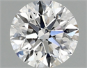 Del inventario de diamantes de laboratorio, 1.53 quilates, Redondo , Color E, claridad VS1 y certificado IGI
