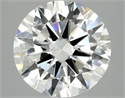 Del inventario de diamantes de laboratorio, 3.72 quilates, Redondo , Color G, claridad VS1 y certificado IGI