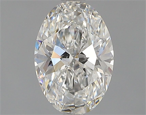 Foto Diamante Natural 0.71 quilates, Ovalado , Color F, claridad SI1 y certificado GIA de
